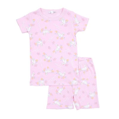 Пижама (футболка, шорты) пима коттон 2 года розов. 470-SP-PK Magnolia Baby