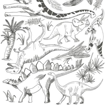 Декор настенный наклейки Животные и растения  S1357 Lilipinso