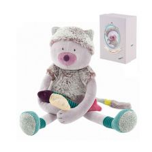 Игрушка мягкая Кот Чамало 1шт сер 660022 Moulin Roty