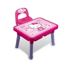 Стол пластиковый для игр со стулом 1шт розов. 8901-00HK Androni Giocattoli