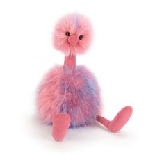 Игрушка мягкая Страус 53см розов. PPL2CF Jellycat